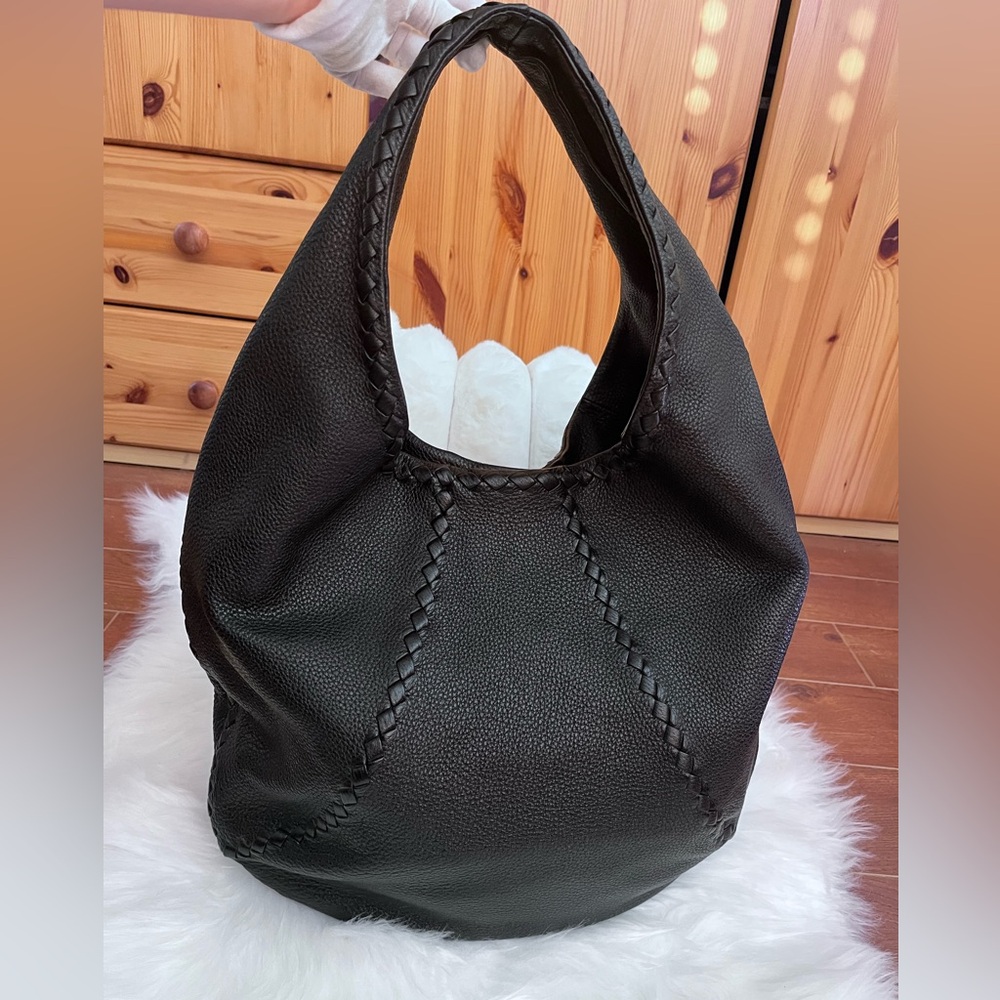 Bottega Veneta,Intrecciato Leather Tote Bag, Deer Leather